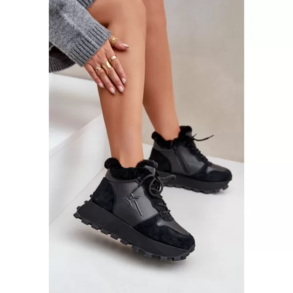  Dámské boty BIG STAR OO274A329 BLACK 