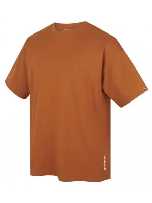 Pánské triko HUSKY TEE VIEW M BROWN
