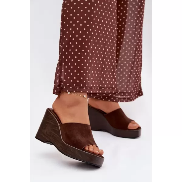  Dámské pantofle BOTO RAVELIA 41349 BROWN 