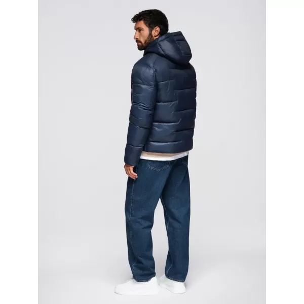  Pánská bunda OMBRE OM-JAHP-0235 NAVY BLUE 