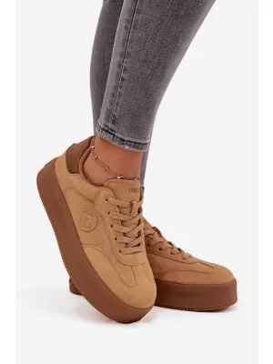 Dámské tenisky BIG STAR SS274762 BROWN/BEIGE