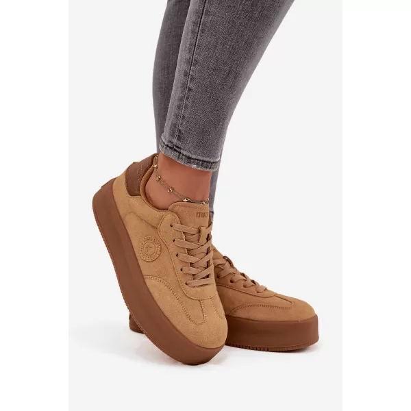  Dámské tenisky BIG STAR SS274762 BROWN/BEIGE 