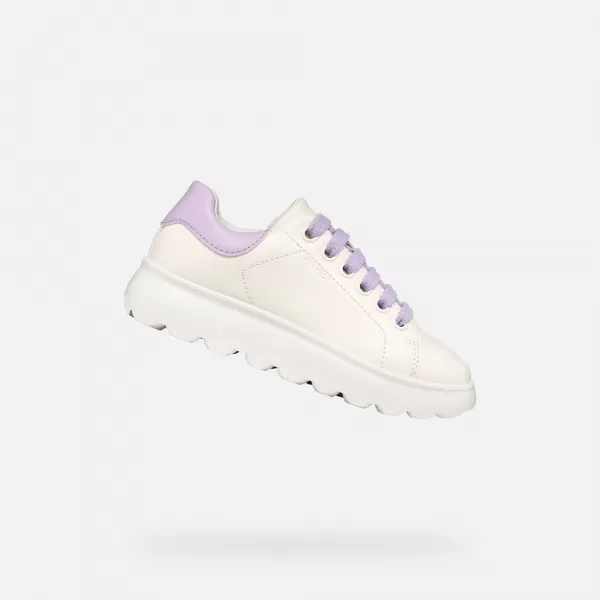  Dívčí tenisky GEOX PUFFYPOP J55MRA000BCC0761 BÍLÁ 