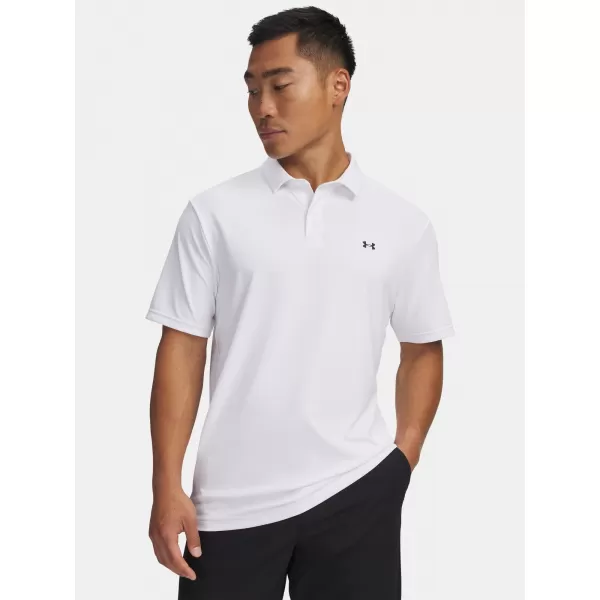  Pánské triko UNDER ARMOUR T2G PIQUE POLO 6012303-100 BÍLÁ 