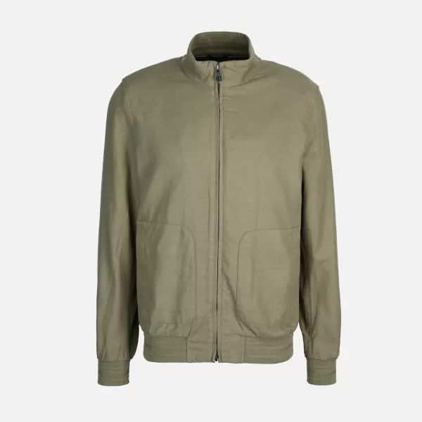  Pánská bunda GEOX RECANATI G014858 KHAKI 