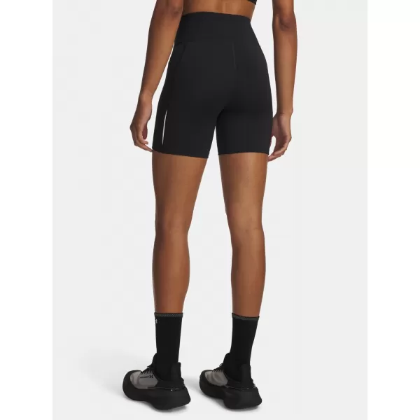  Dámské kraťasy UNDER ARMOUR UA VELOCITI 6IN FITTED SHORT 6009498-001 ČERNÁ 