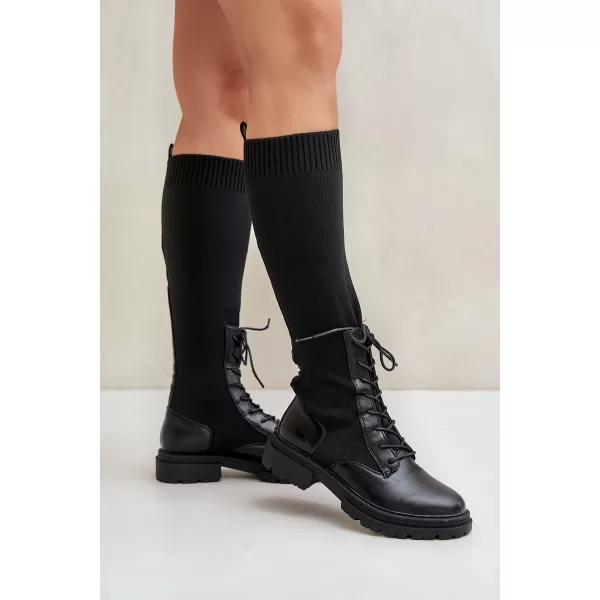  Dámské kozačky BOTO IRANEL 34803 BLACK 