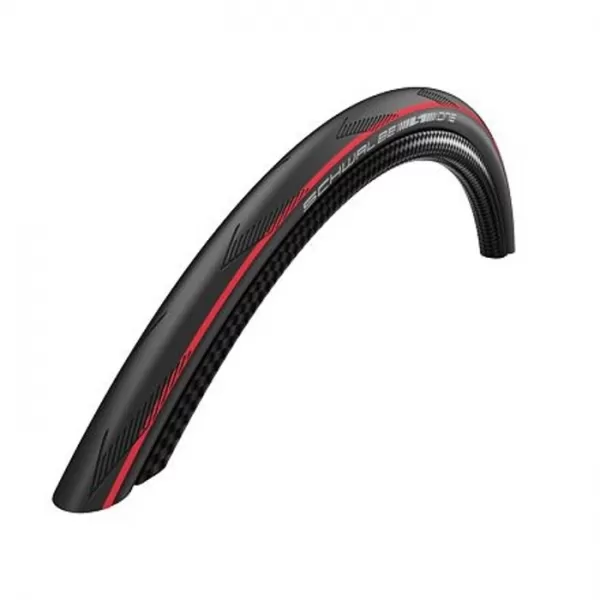  Plášť SCHWALBE ONE TUBE TYPE 28X1.00/25-622 KEVLAR ČERVENÁ 