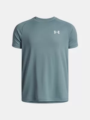Chlapecké triko UNDER ARMOUR UA TECH 2.0 SS 1363284-323 ZELENÁ