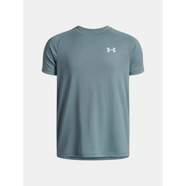  Chlapecké triko UNDER ARMOUR UA TECH 2.0 SS 1363284-323 ZELENÁ 
