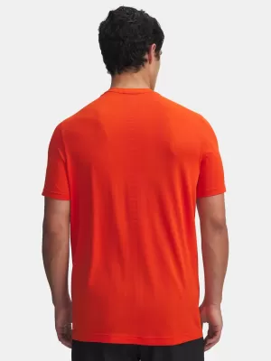 Pánské triko UNDER ARMOUR VANISH SEAMLESS NOVELTY SS 1388129-844 ORANŽOVÁ