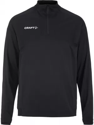 Pánská tréninková bunda s 1/4 zipem CRAFT TW Evolve 2.0 Half Zip M ČERNÁ