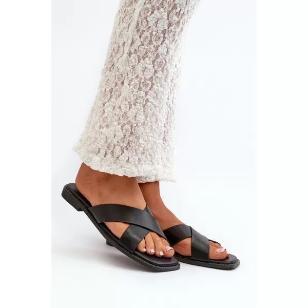  Dámské sandály S.BARSKI KV27-002 BLACK 