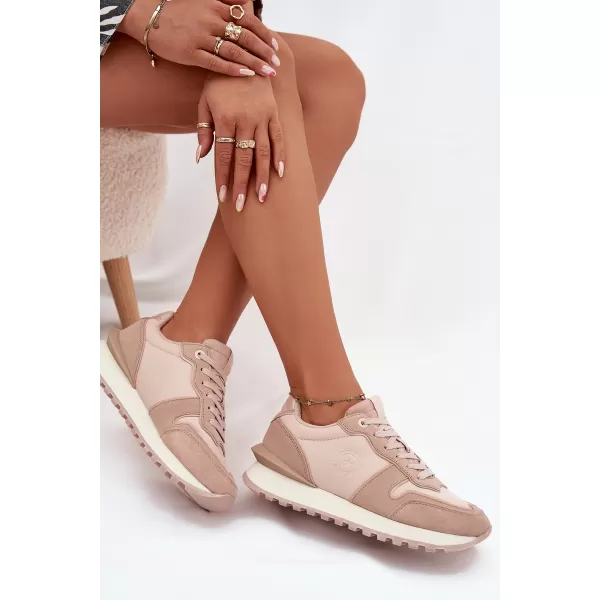  Dámské tenisky BIG STAR OO274521 BEIGE 