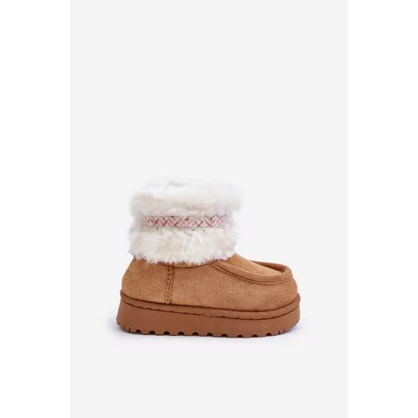  Dětské sněhule BOTO MELEFIA 34605 CAMEL 