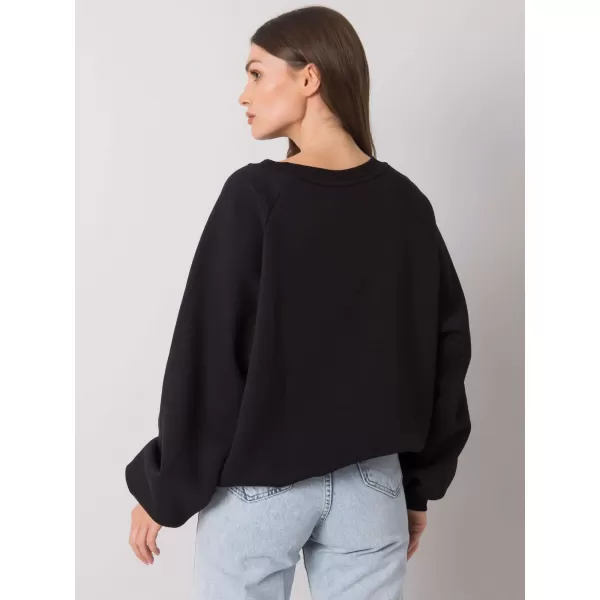  Dámská mikina RUE PARIS RV-BL-6758.50P NOIRE 