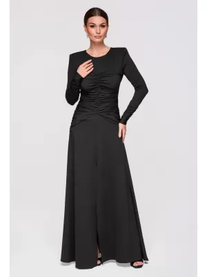 Dámské šaty LARICA LA-OM-DLR272 BLACK