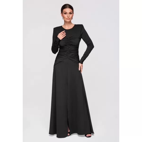  Dámské šaty LARICA LA-OM-DLR272 BLACK 