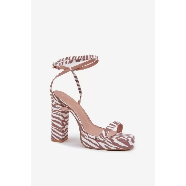  Dámské sandály BOTO FEVENNE 37350 ZEBRA 