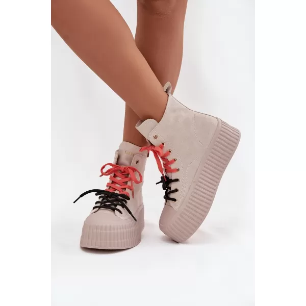  Dámské boty GOE SS2N4047 BEIGE 