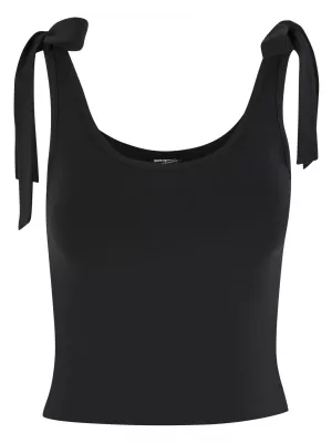 Dámské triko URBAN CLASSICS TB7520A BLACK/WHITE