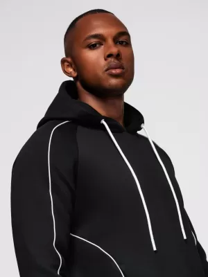 Pánská mikina OMBRE OM-SSNZ-0250 BLACK