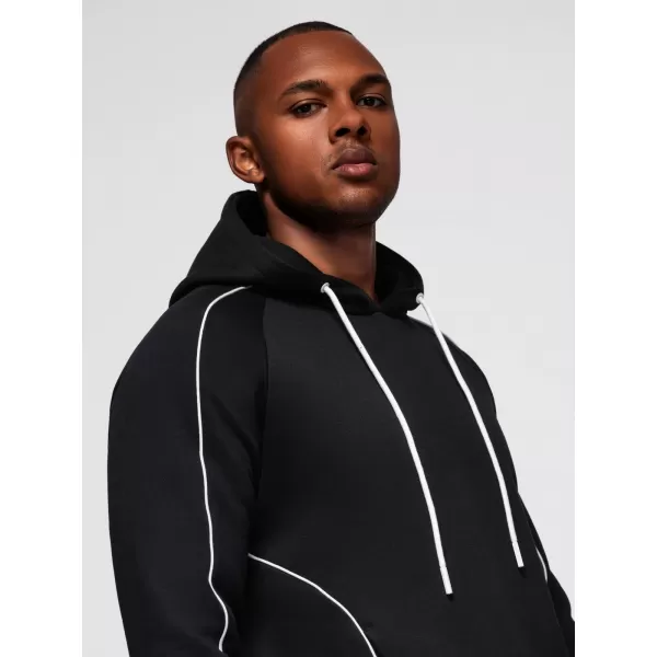  Pánská mikina OMBRE OM-SSNZ-0250 BLACK 