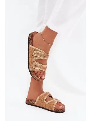 Dámské pantofle BOTO FENIRA 38672 CAMEL