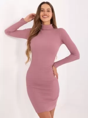 Dámské šaty RUE PARIS RV-SK-R5133.07P DARK PINK
