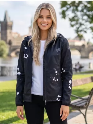 Dámská softshellová bunda premium ALTISPORT VOJ/ALW077JACK01 ČERNÁ