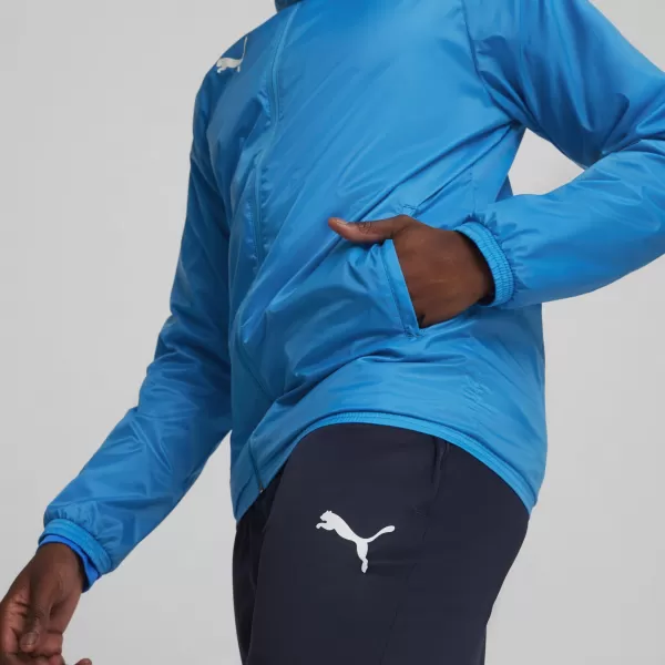  Pánské bunda PUMA TEAMGOAL ALL WEATHER JACKET 659038-02 E.BLUE LEMONADE/PUMA WHITE 