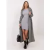 Dámské šaty RUE PARIS RV-SK-6079.65 GRAY