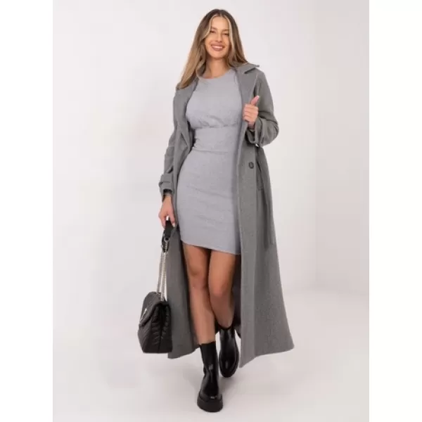  Dámské šaty RUE PARIS RV-SK-6079.65 GRAY 