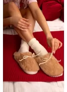Dámské pantofle BOTO MINELLA 40737 CAMEL