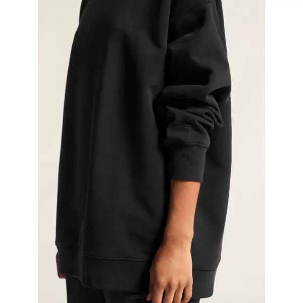  Dámská těžká mikina CRAFT Corp. Frequent Sweatshirt W ČERNÁ 