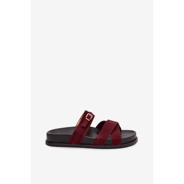  Dámské pantofle BOTO SELORINA 41592 BURGUNDY 