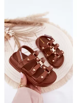 Dětské sandály BOTO LUNESSA 38047 KHAKI