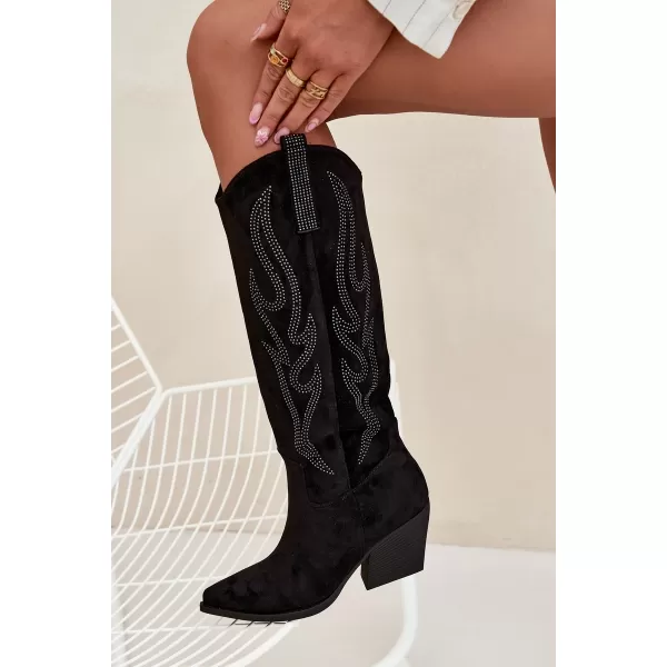  Dámské boty na podpatku BOTO JOVINA 38555 BLACK 