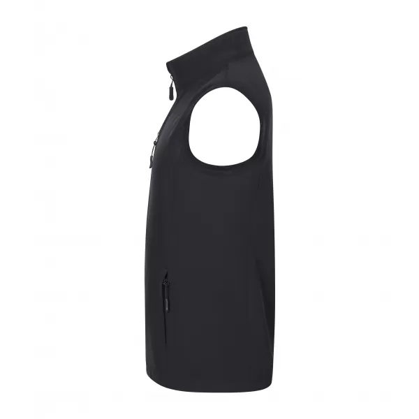  Pánská softshellová vesta ALTISPORT NoPrint NP/ALM865 EBONY GRAY 
