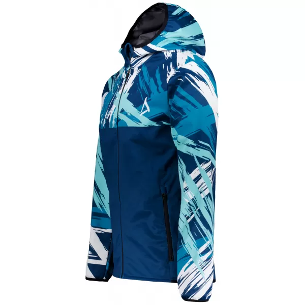  Pánská softshellová bunda premium ALTISPORT VOJ/ALM039JACK01 NÁMOŘNÍ MODRÁ 
