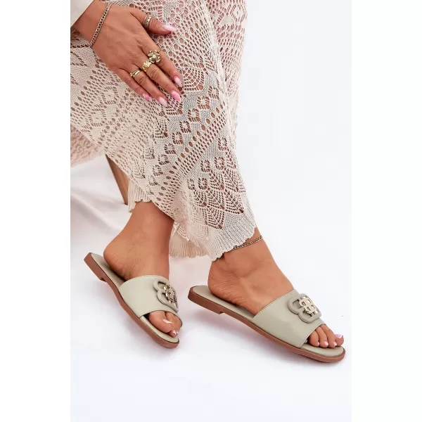  Dámské pantofle BOTO NENITTA 37874 GREEN 