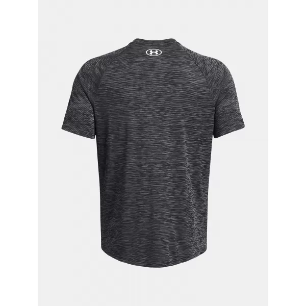  Pánské triko UNDER ARMOUR TECH TEXTURED SS 1382796-001 ČERNÁ 