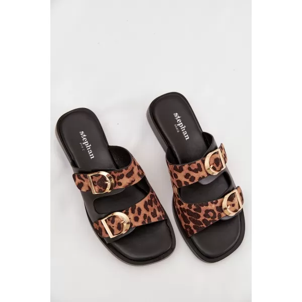  Dámské pantofle BOTO DANELLE 41335 TIGER/BLACK 