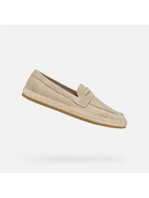 Pánské mokasíny GEOX PANTELLERIA G014529 BÉŽOVÁ