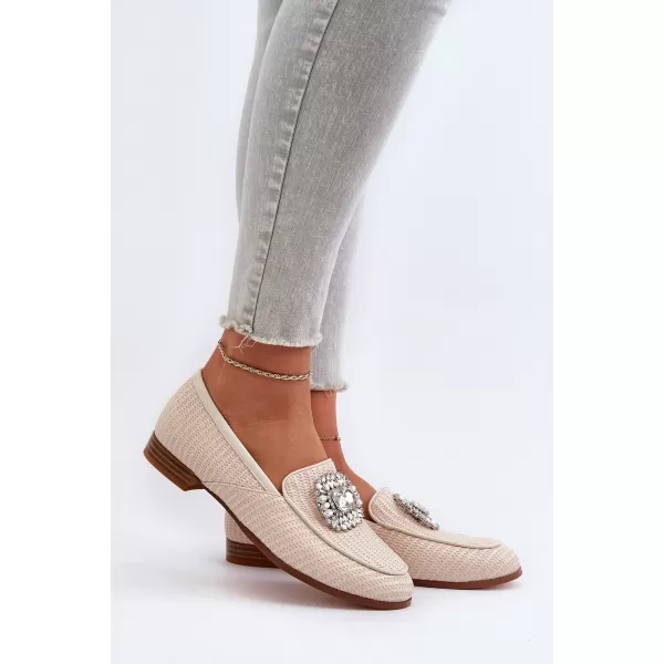  Dámské mokasíny D&A MR38-676 BEIGE 