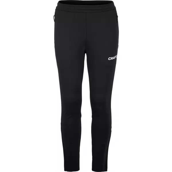  Dětské tréninkové kalhoty CRAFT TW Evolve 2.0 Pants Jr ČERNÁ 