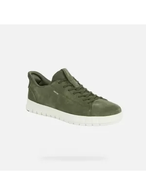 Pánské tenisky GEOX FLEXTRIDE PLUS FAST IN G014646 KHAKI