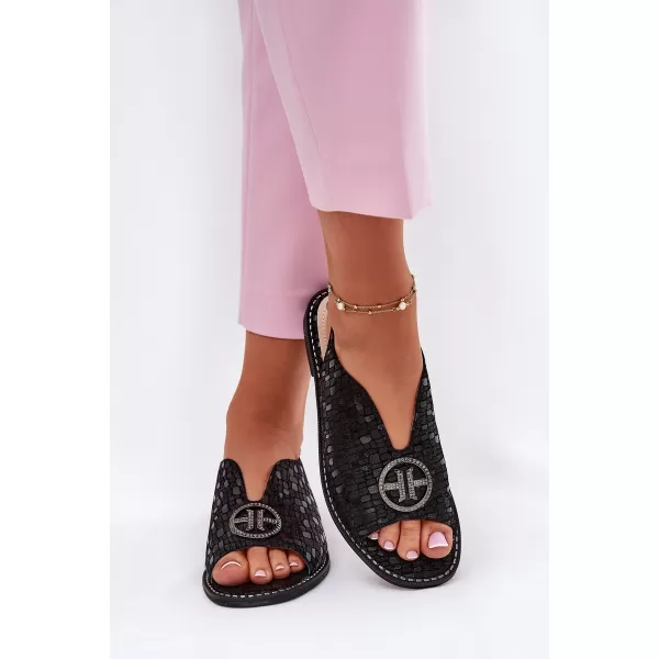  Dámské sandály S.BARSKI KV51-094 BLACK 