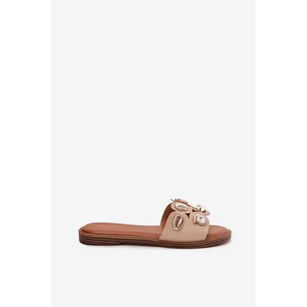  Dámské pantofle BOTO NALOTHIEL 37789 BEIGE 
