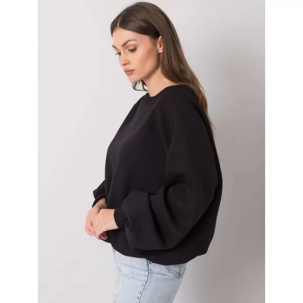  Dámská mikina RUE PARIS RV-BL-6758.50P NOIRE 